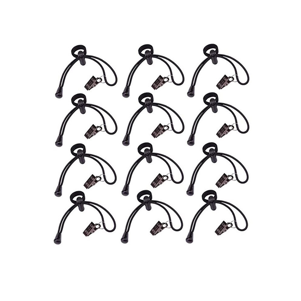 12Pc Heavy Duty Spring Clamps Backdrop Clips Kit Adjustable Elastic Clamps Holders For Video Studio Background Light 6033847108923