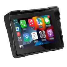 5 Inch Motorcycle Navigation GPS for Wireless Carplay&Android Auto IP67 Waterproof Display 5.0 Moto Monitor