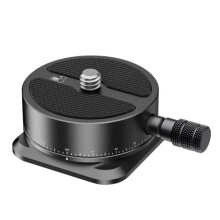 NEEWER Placa de Liberação Rápida Panorâmica com Cabeça Panorâmica de 360 e Adaptador de Montagem de Tripé para Câmera DSLR e Filmadora