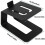 MetalComputer Speaker Stand, C C Speaker Stand, VibrationResistant, SpaceSaving Desktop Speaker Stand 5