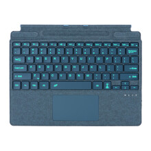 Type Cover for Surface Pro 8/9/10/X/11, Slim Backlit Keyboard (Sapphire)