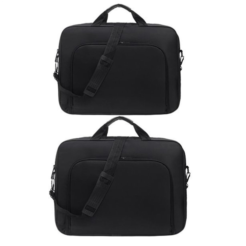 Laptop Case 15.6/17 Inch Messenger Bag With Shoulder Strap, Expandable Computer Sleeve For Work Travel School 9189345424243