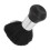 Cepillo quitapolvo para cuello negro ABS Nylon ergonómico 4