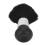 Cepillo quitapolvo para cuello negro ABS Nylon ergonómico 10