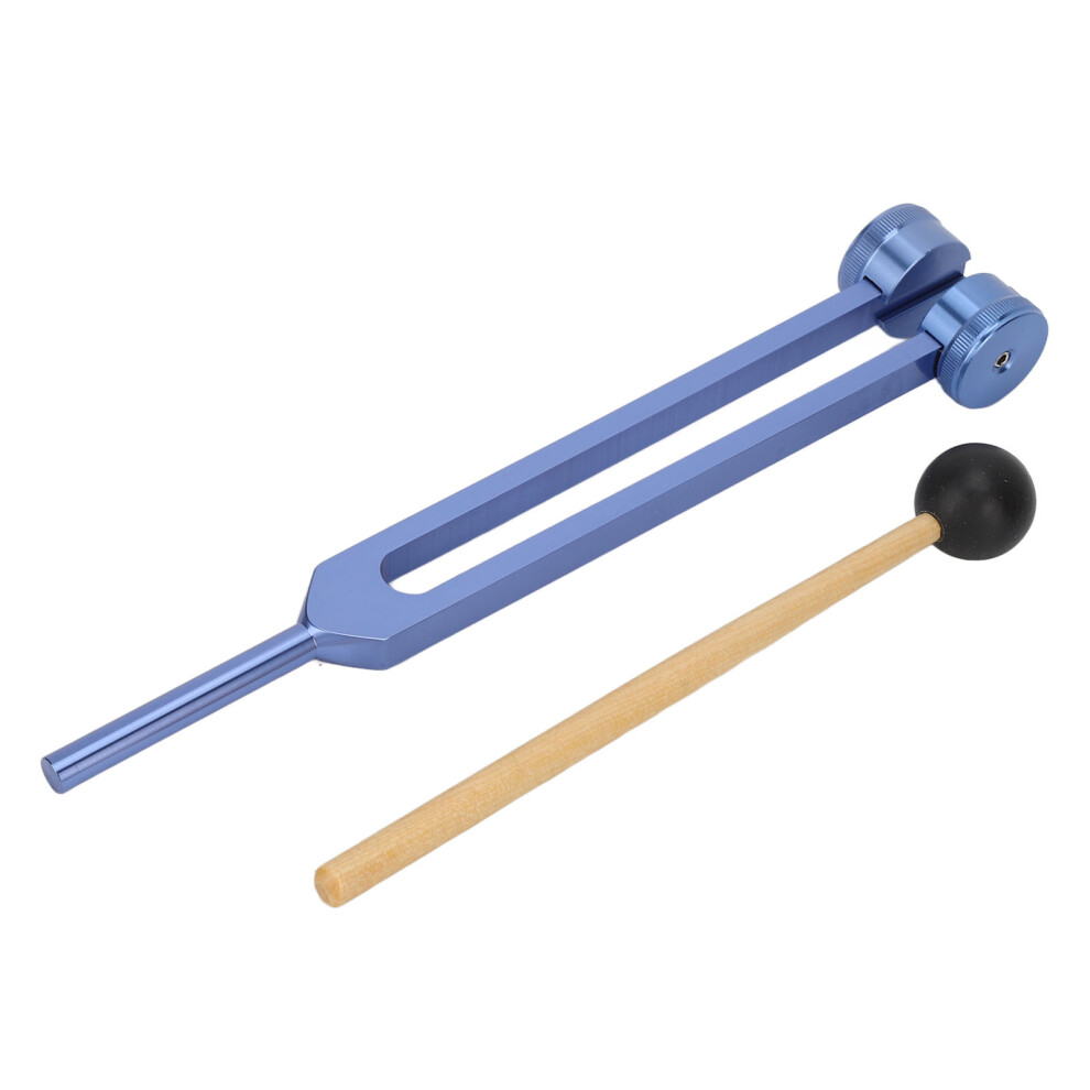 Blue Therapeutic 128Hz Aluminum Tuning Fork Set For Deep Relaxation