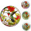 Collision Hummingbird Window Cling PVC Static Decal for Glass Easy Removable 2