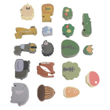 Tierbezogene Holz-Gleichgewichtsstück für Kinder, pädagogisches Stapel-Puzzle-Spiel