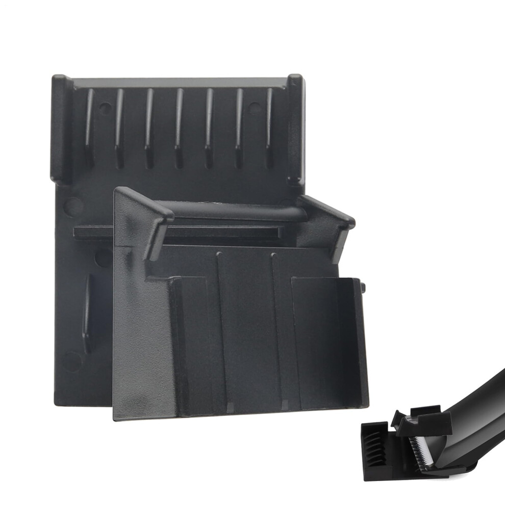 Black Hair Clipper Guards Set Clipper Comb Attachments For Precise Haircut And Professional Styling
