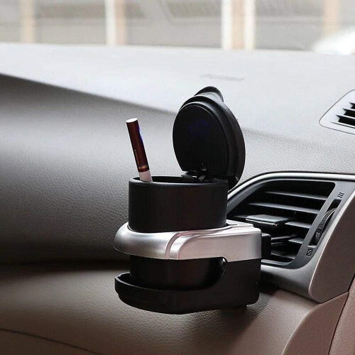 2 Pack Portable Car Ashtray Cup  Holder for Cigarettes 1