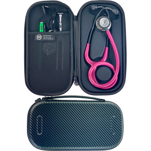 Pod Technical Classicpod Micro Stethoscope Case for Littmann Classic Stethoscopes  Carbon