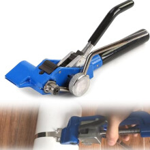 Stainless Steel Strapping Tensioner for 4.625mm Bands, Heavy Duty Banding Tool with Cutter