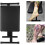 Tattoo Foldable Height Adjustable Leg Rest Stool Stand  47cm, 50cm, 52cm  Thick Cushion 5