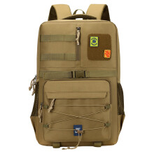 35L Outdoor Tactical Backpack Camouflage Rucksack Black Khaki Large Capacity With Luggage Strap Mountaineering