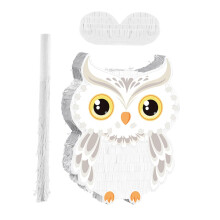Owl for Birthday Party Boys Stick and Blindfold Jungle Animal Decoration for Shower and Halloween Games and Quick Setup