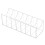 Acrylic Organizer 8 Slot Transparent Stackable Display Dust Proof Lid Closet Storage System Accessory 7 Grid 1