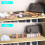 Acrylic Organizer 8 Slot Transparent Stackable Display Dust Proof Lid Closet Storage System Accessory 7 Grid 3