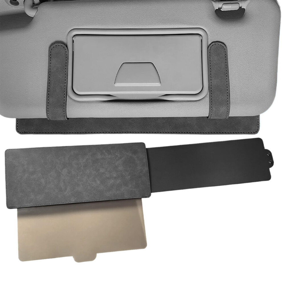 Car Sun Visor With Uv Protection, Antiglare Polarized Extendable Windshield Visor Dark/Gray 9347817335255