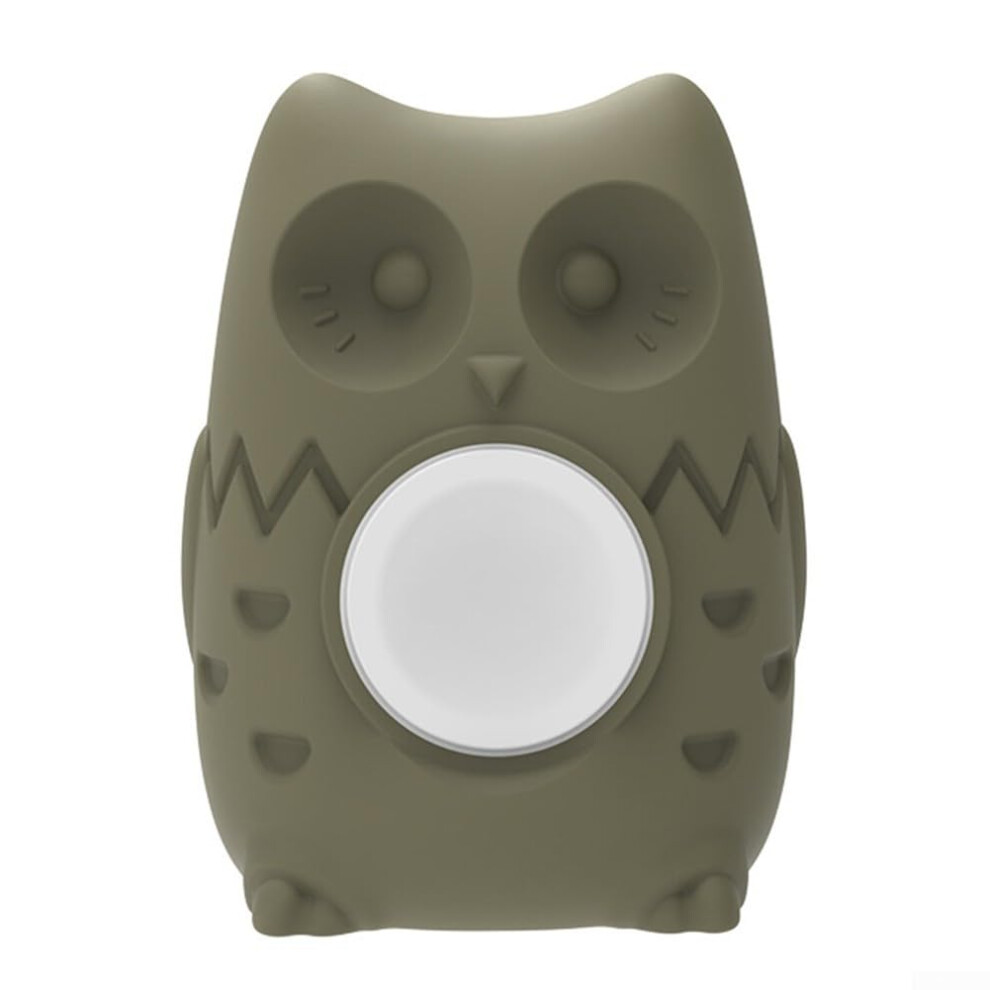 Reliable Silicone Charging Base Stand, Compatible Charging Dock, Secure Placement Gray 9347817335286