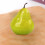 Modelo de simulación de fruta artificial de pera verde de espuma 1