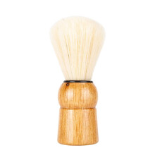 Neck Duster Brush Professional Barber Hairdressers Brush Soft Hair Sweep Cleaning Brush with Wooden Handle for Barber Household Style 1