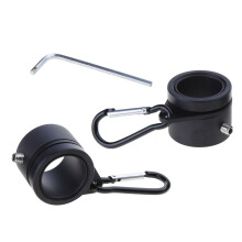 Flagpoles Mounting Rings Set with Carabiner 360-1 pair