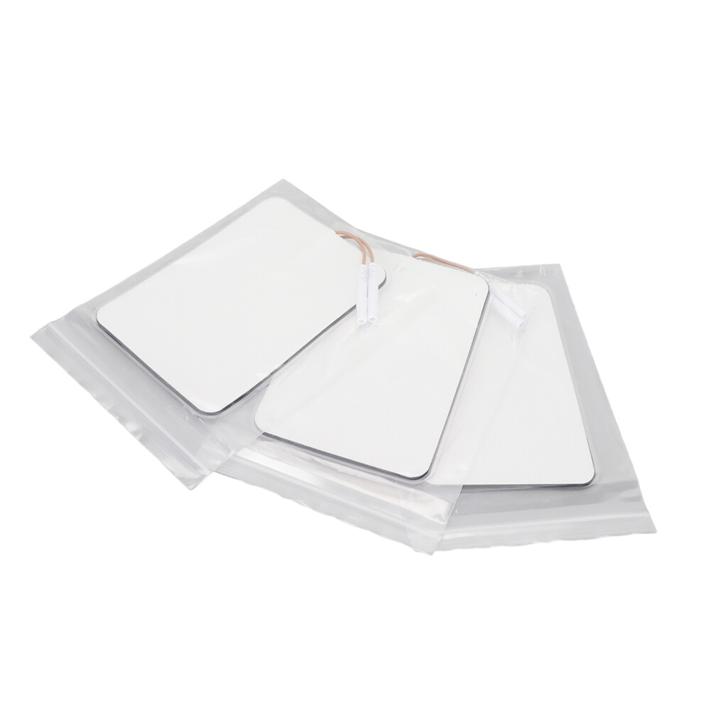 Unisex 6Pcs Square Electrode Patches 8X12cm Self Stick For Pain Relief