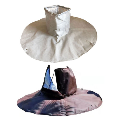 Plant Covers Freeze Protections Palm Tree Root Protector-Brown 2