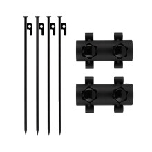 Outdoor Camping Tent Bracket Support Rod Canopy Poles Holder-E