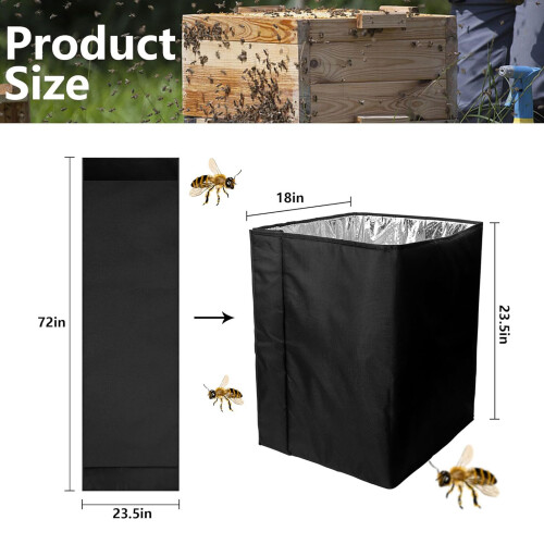 Winter Beehives Keep Warm Cover Honeycomb Cold-proof Insulation 2