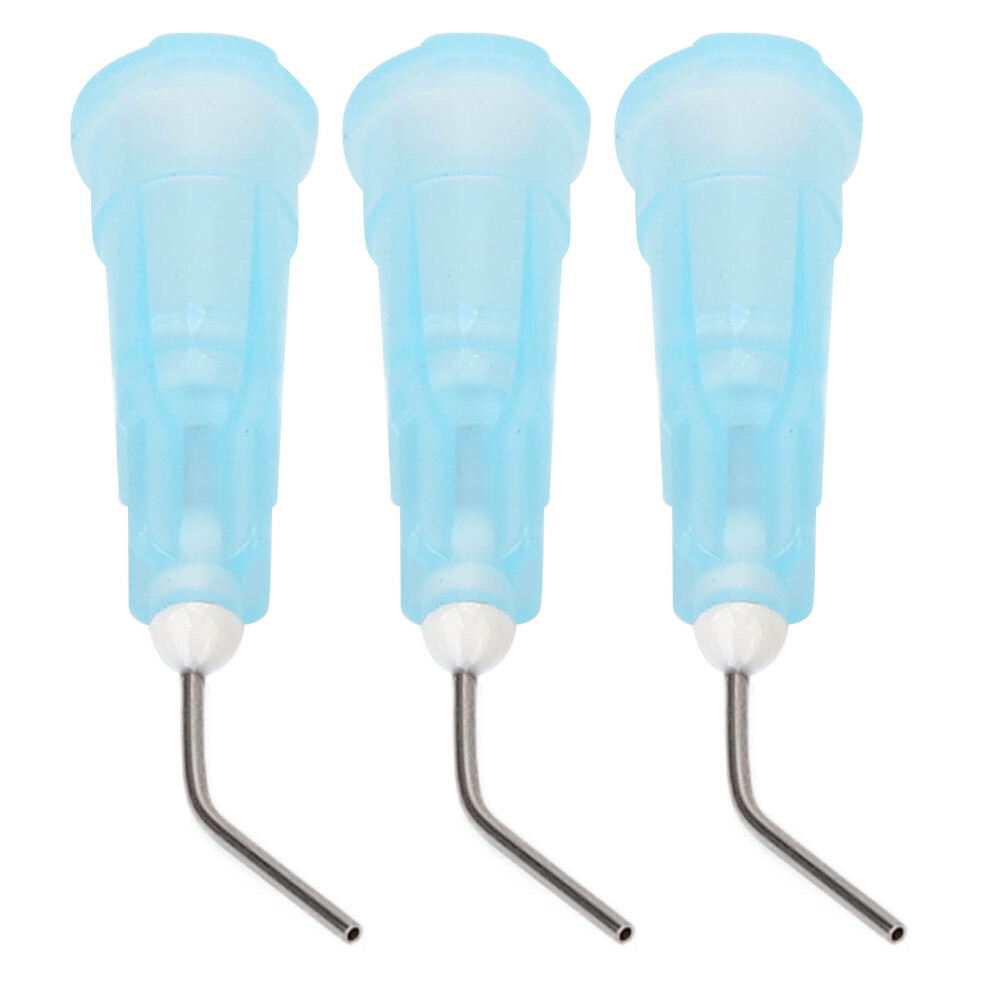 100pcs Dental Irrigation Needle Tips 22G Disposable Plastic Accessories