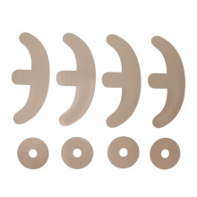 Medische hydrocolloïde plakbanden voor niet-irriterende ondersteuning, elastische stoma-barrièrestrips die levensreddende bescherming bieden voor