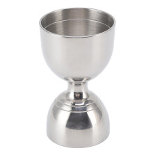 Durable 30/60ml Cocktail Jigger Stainless Steel Accurate Measure Silver