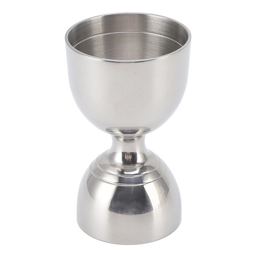 Durable 30/60ml Cocktail Jigger Stainless Steel Accurate Measure Silver
