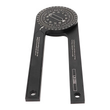 Compact 360 Miter Protractor for Crown Molding & Woodworking Projects