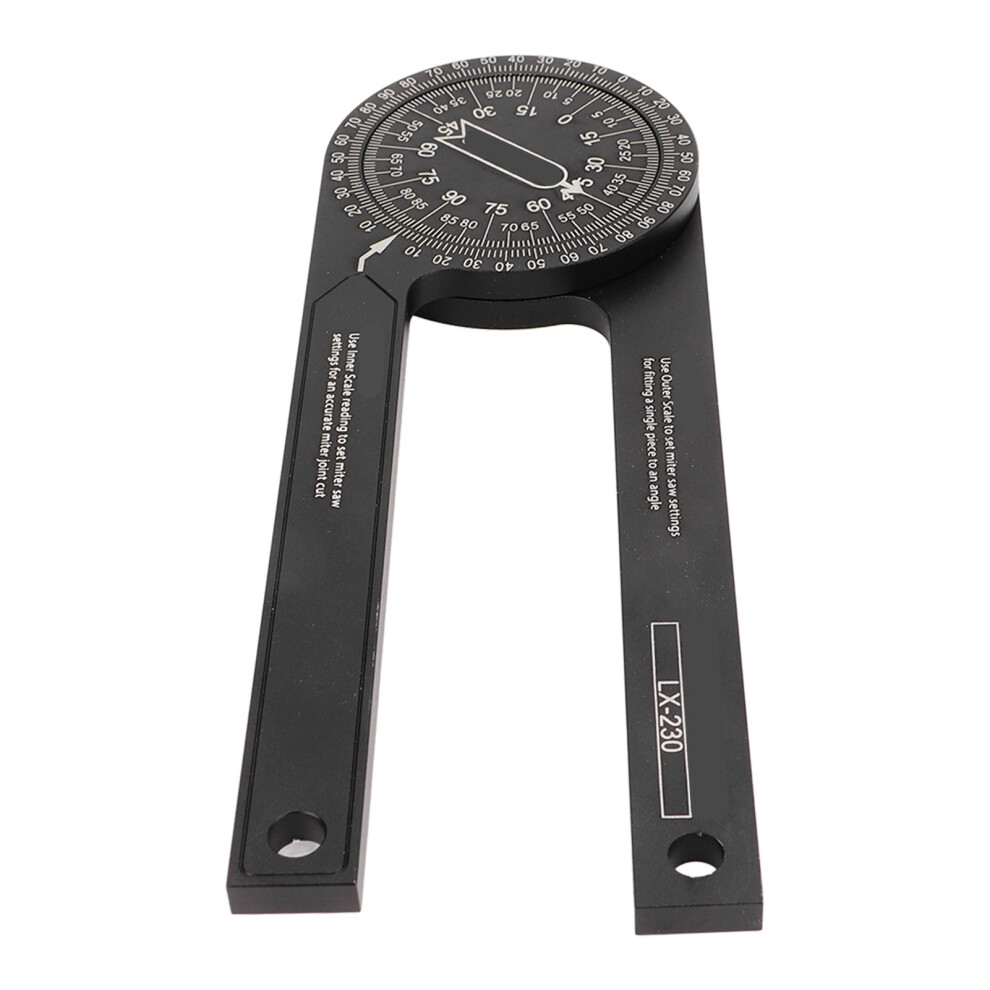 Compact 360 Miter Protractor For Crown Molding & Woodworking Projects 9301374409552