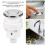 Air Pressure Bath Switch – ABS Push Button for Garbage Disposal, 29g 5