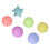 Bambini Sensoriali Cluster di Palline Multicolore - Sicure, Resistenti e Facili da Stringere 16