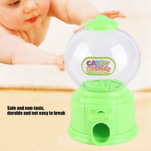 Mini Green ABS Bonbonball-Spender für Kinder - 14cm, langlebig & sicher