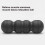 Yoga Foam Roller Wave Shape Trigger Point Back Roller  Density Foam Spinal Alignment Myofascial Release For Women 5
