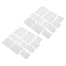 Facial Mask Mold Set - Reusable Transparent DIY Face & Neck Masks, 2 Boxes