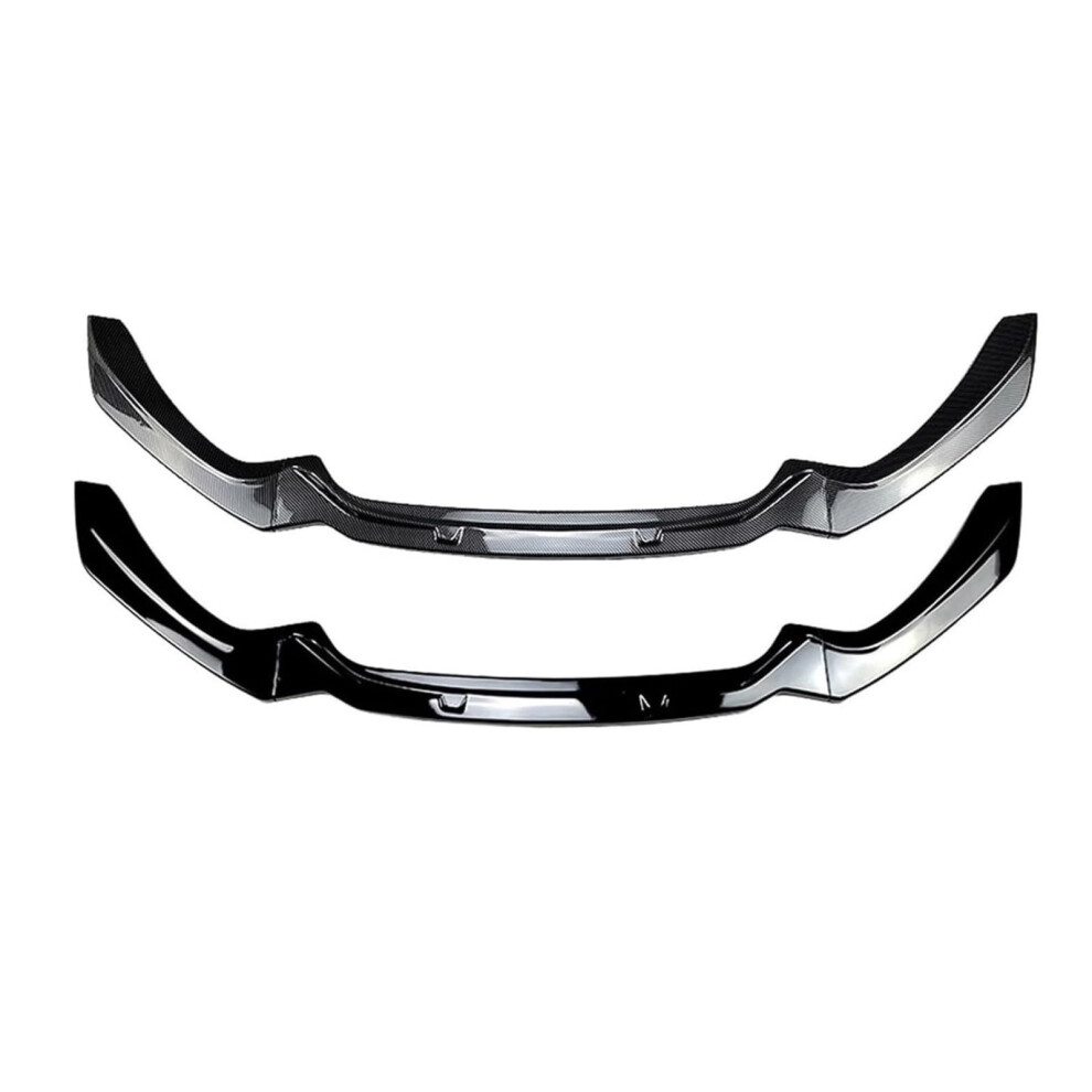 Front Lip Spoiler Glossy Carbon Look M Sport Aerodynamic Splitter For Bmw 1 Series F20 F21 20152019 Black 9426802709032