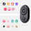 Multifunction Remote Shutter Button, Self Shutter Release Controller, for Video APP, Running Games, Phs, Black 2