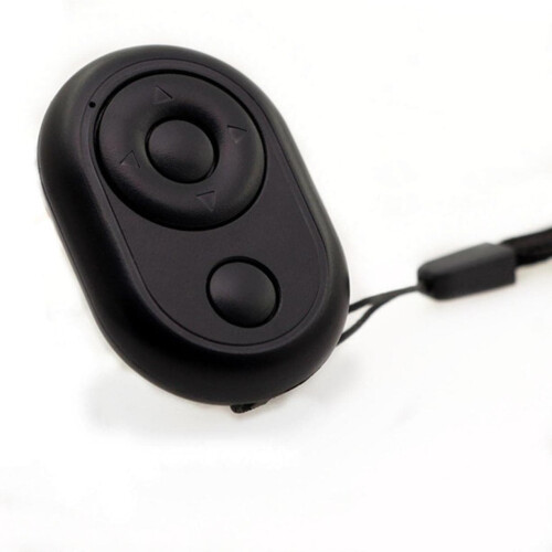 Multifunction Remote Shutter Button, Self Shutter Release Controller, for Video APP, Running Games, Phs, Black 2