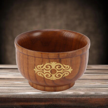 Elegante runde Reisschale aus Jujub wohld 11,5 x 7 cm Küchenaccessoire