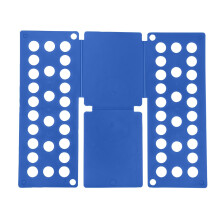 SpaceSaving Clothes Folding Board Thickened PP Plastic Laundry Organizer for TShirts, Jeans Dresses, Collapsible Storage Tool (Royal Blue)