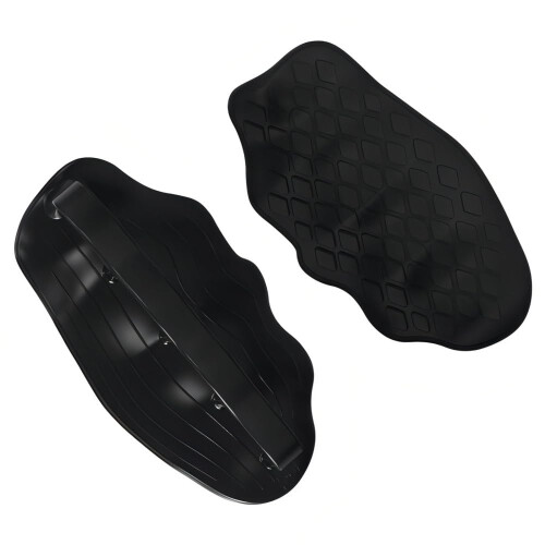 Workout Grips 2 Pack Non Slip Weight Lifting Pads Pull Ups Black