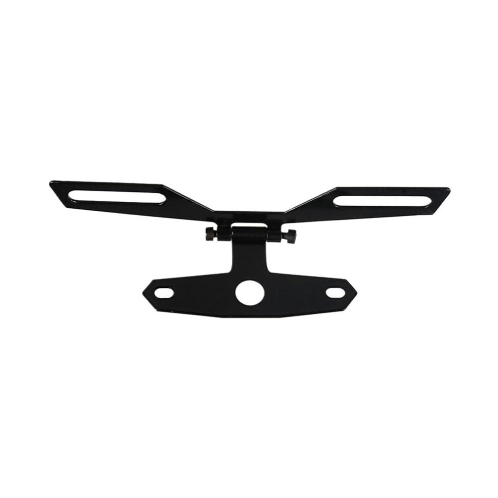 Registration Plate Holder Adjustable Folding License Plate Bracket For Atv Dirt Bike Motorcycle Rear Taillight Bracket 9189345427237