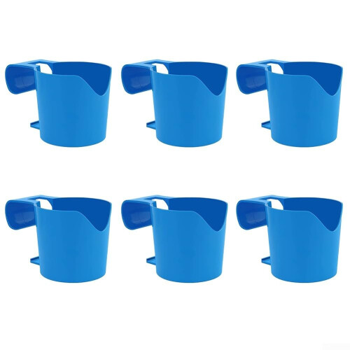 Pool Cup Holder for Above Ground Pool with Secure Drink Storage Fits 2Inch Rails Tool Install