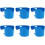 Pool Cup Holder for Above Ground Pool with Secure Drink Storage Fits 2Inch Rails Tool Install 4