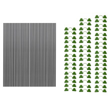 Gewächshausreifen für Hochbeete, abnehmbare-60PCS